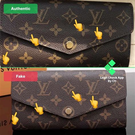 louis vuitton victorine wallet fake vs real|More.